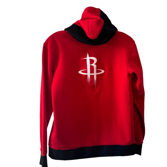 Nike Dri-Fit NBA Houston Rockets Youth Medium Showtime Full Zip Hoodie Jacket - Picture 2 of 9